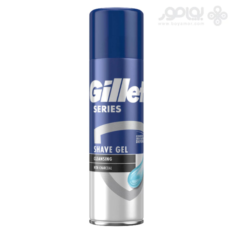 ژل اصلاح مردانه ژیلت (Gillette) مدل CLEANSING حجم 200 میلی لیتر