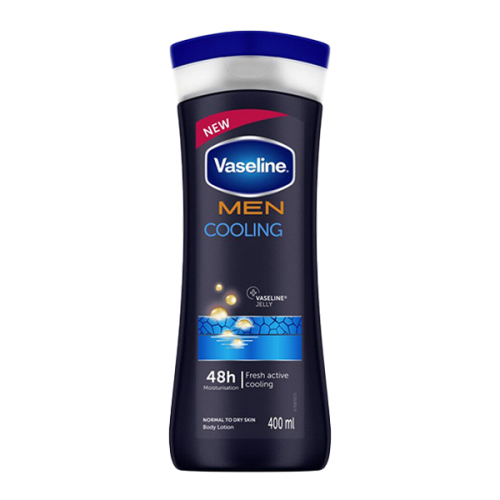 لوسیون بدن خنک کننده آقایان مدل Cooling حجم 400 میلی وازلین (vaseline)