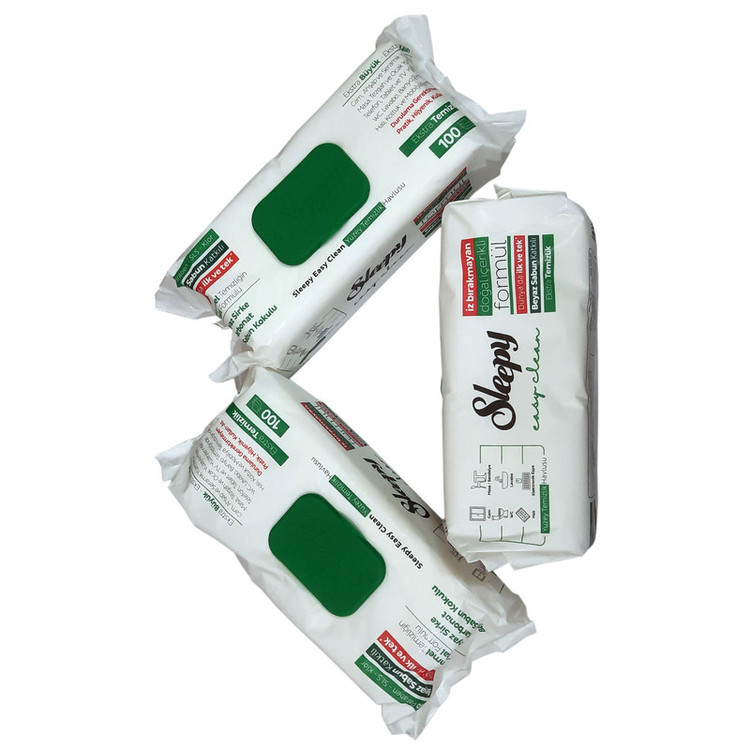 دستمال مرطوب همه کاره اسلیپی حاوی صابون سفید