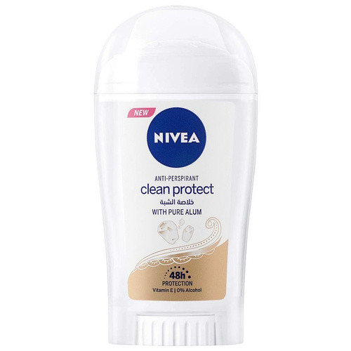 استیک ضد تعریق زنانه نیوا (NIVEA)مدل Clean Protect حجم 40 میل