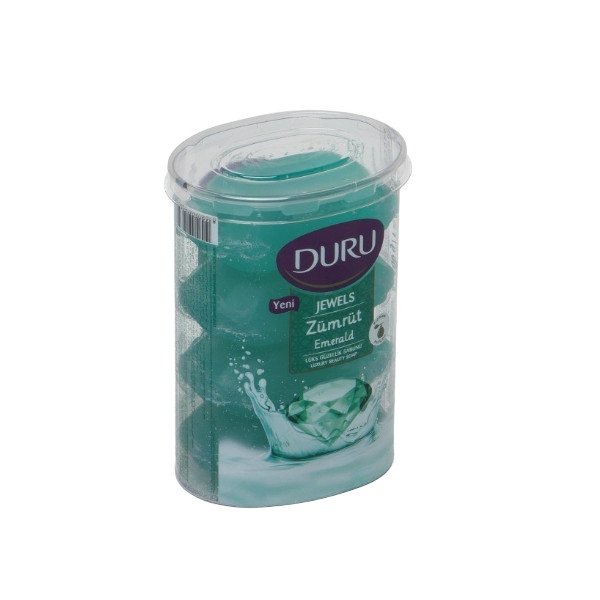 صابون دورو (DURU) سری Jewels مدل Emerald بسته 4 عددی