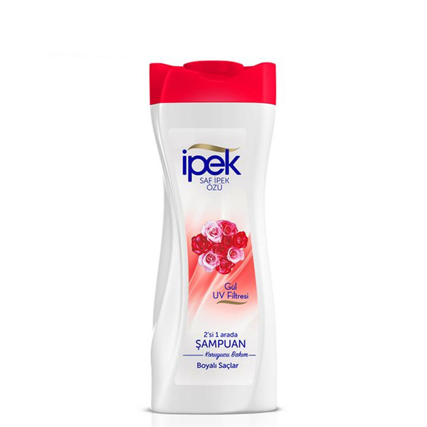شامپو مو ایپک (ipek) مدل Gul UV Filtresi حجم 570 میلی لیتر