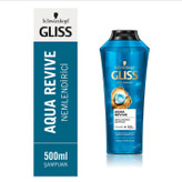 شامپو گلیس Gliss مدل AQUA REVIVE مناسب موهای معمولی و خشک حجم 500 میل