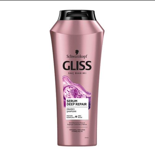 شامپو ترمیم کننده گلیس Gliss مدل DEEP REAPIR مناسب موهای خشک و آسیب دیده حجم 500 میل