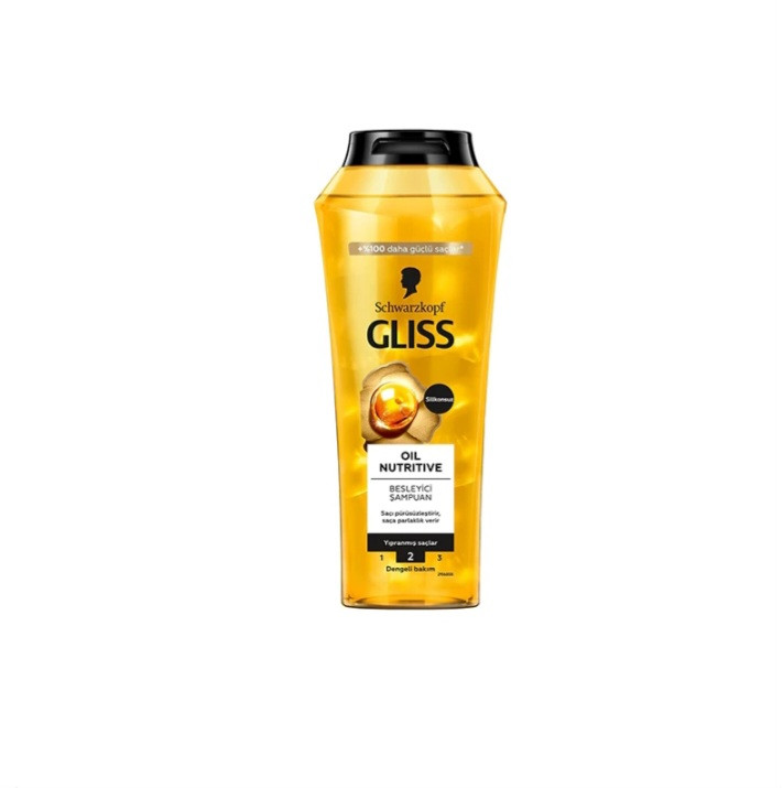 شامپو ترمیم کننده و مغذی گلیس Gliss مدل OIL NUTRITIVE حجم 500 میل