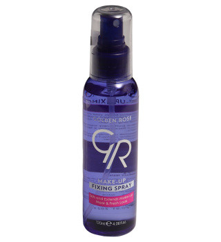 اسپری فیکس و تثبیت کننده آرایش گلدن رز Golden rose حجم 120 میل