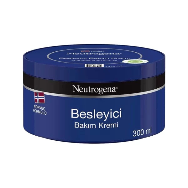 کرم مرطوب کننده و تغذیه کننده نوتروژینا NEUTROGENA مدل BESLEYICI مناسب پوست خشک و خیلی خشک 300 میل