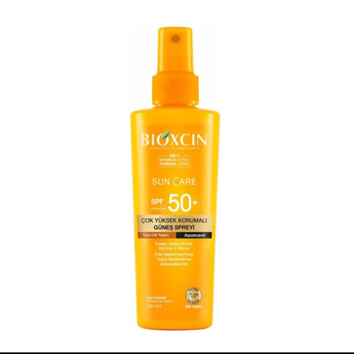 اسپری ضد آفتاب +SPF50 بیوکسین (Bioxin) 200 میل
