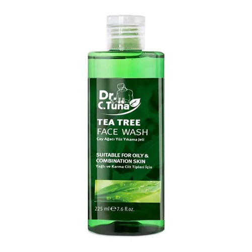 ژل شستشوی صورت دکتر تونا فارماسی Dc tuna farmasi مدل TEA TREE حجم 225 میل