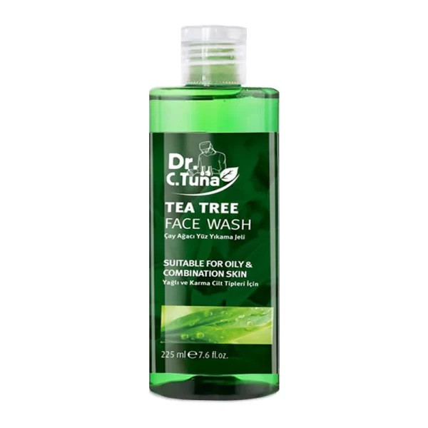 ژل شستشوی صورت دکتر تونا فارماسی Dc tuna farmasi مدل TEA TREE حجم 225 میل