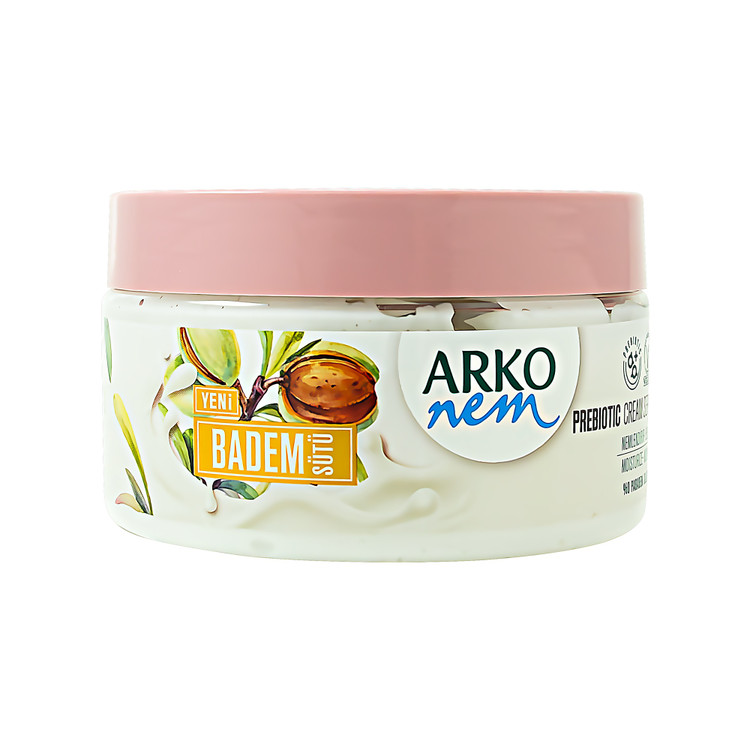 کرم دست مرطوب کننده کاسه ای آرکو حاوی شیر بادام 250 میل