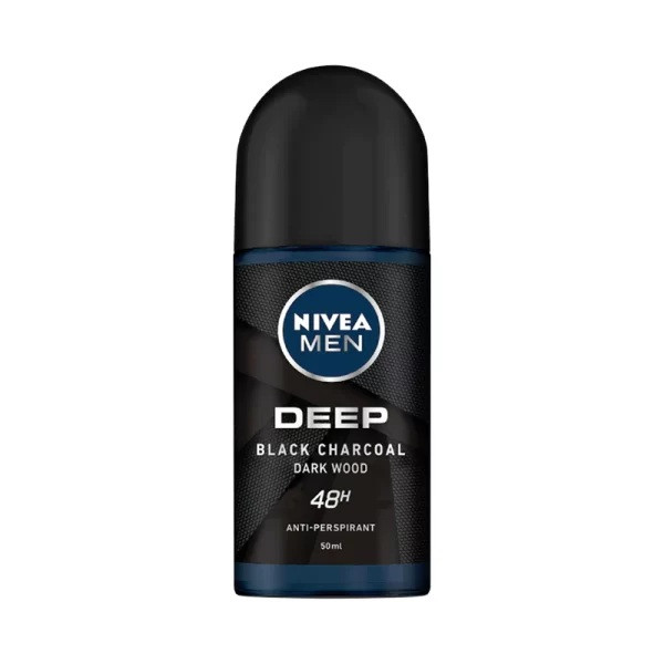 مام رولی ضد تعریق مردانه نیوا Nivea مدل DEEP حجم 50 میل