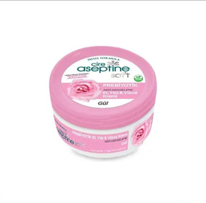 کرم مرطوب کننده پروبیوتیک آسپتین Aseptine با عصاره گل رز 30 میل