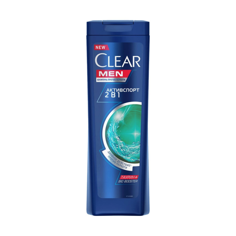 شامپو ضد شوره مردانه کلیر clear مدل Active Sport حجم 400 میل