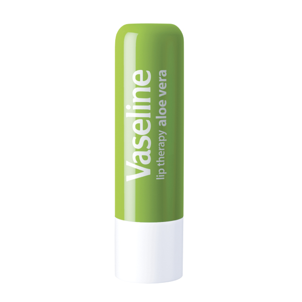 بالم لب استیکی وازلین Vaseline مدل آلوئه ورا Aloe Vera وزن 4.8 گرم