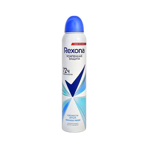 اسپری ضد تعریق روسی زنانه رکسونا Rexona مدل Shower Fresh حجم 200 میل