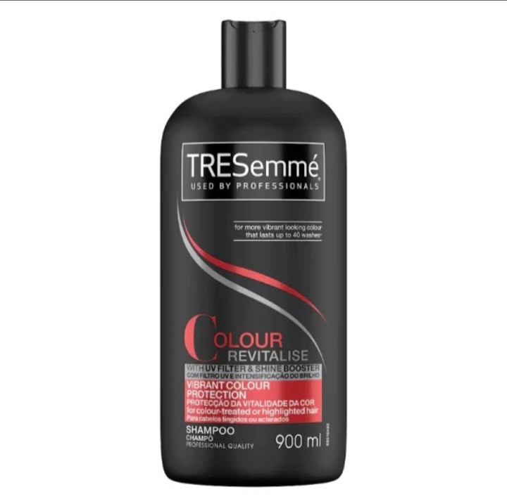 شامپو ترزمه TRESEMME مدل COLOR REVITALIZE مناسب موهای رنگ شده حجم 900 میل