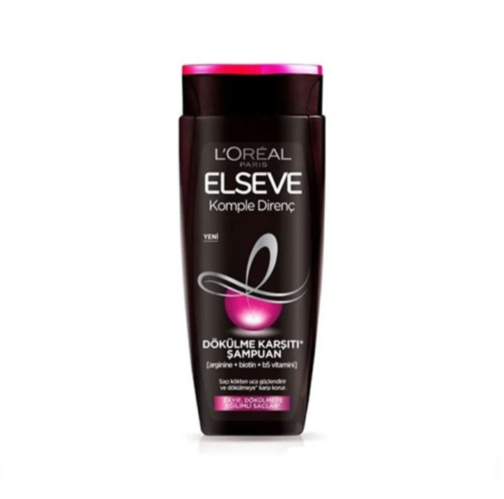 شامپو لورال مشکی ضد ریزش مو حجم ۳۶۰ میل