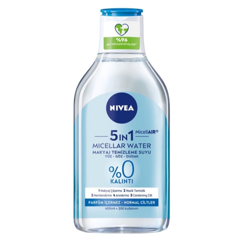 میسلار واتر نیوآ ۵ در ۱ برای پوست های نرمال ۴۰۰ میل