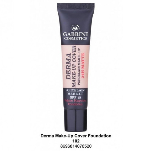 کرم پودر مات گابرینی درما شماره ۱۰۲