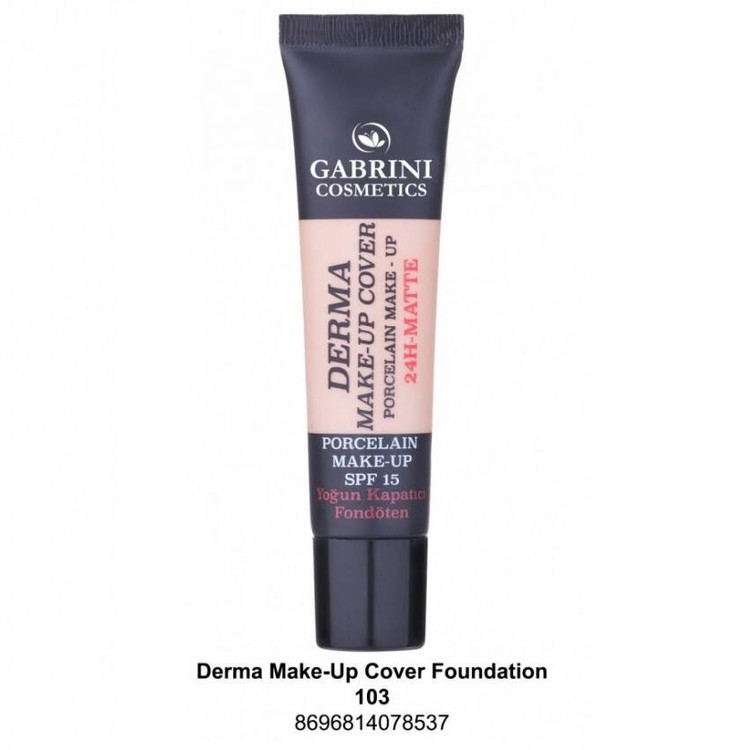 کرم پودر مات گابرینی درما شماره ۱۰۳